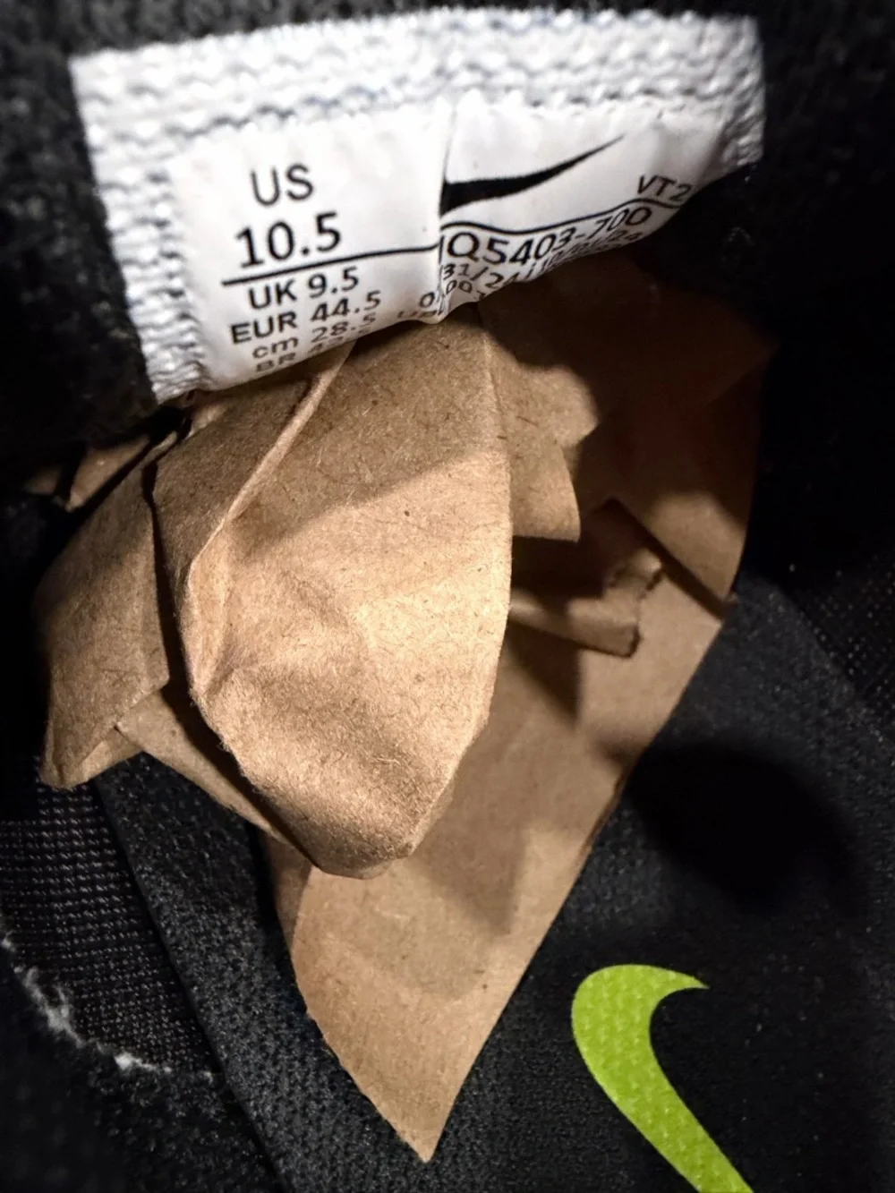 Nike Air Pegasus Men's Shoes Volt/Black/Barely Volt size 10.5 - Picture 10 of 11